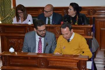 Sesión plenaria correspondiente al mes de noviembre (Foto Francisco Javier Santana)